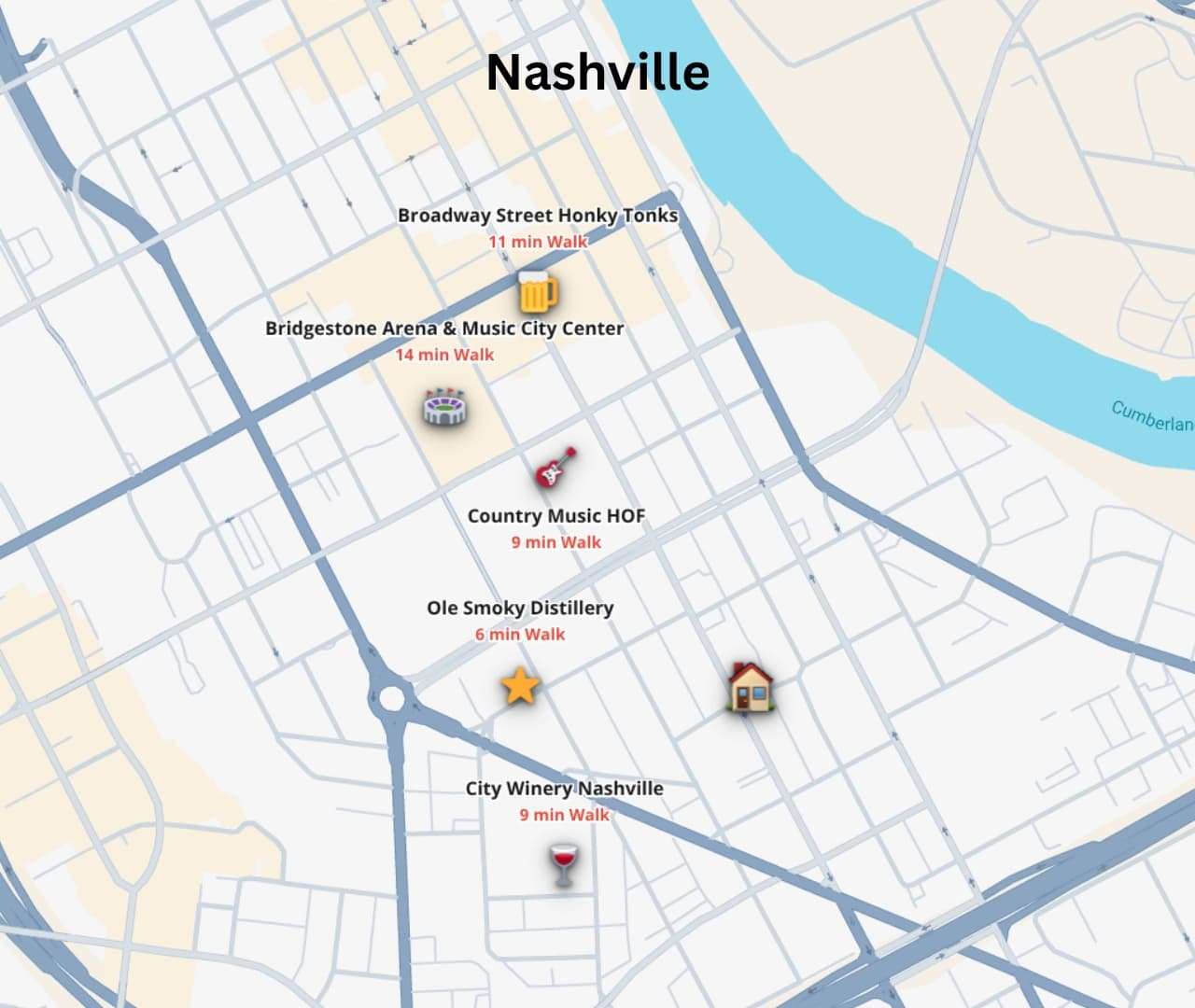 Nashville Map